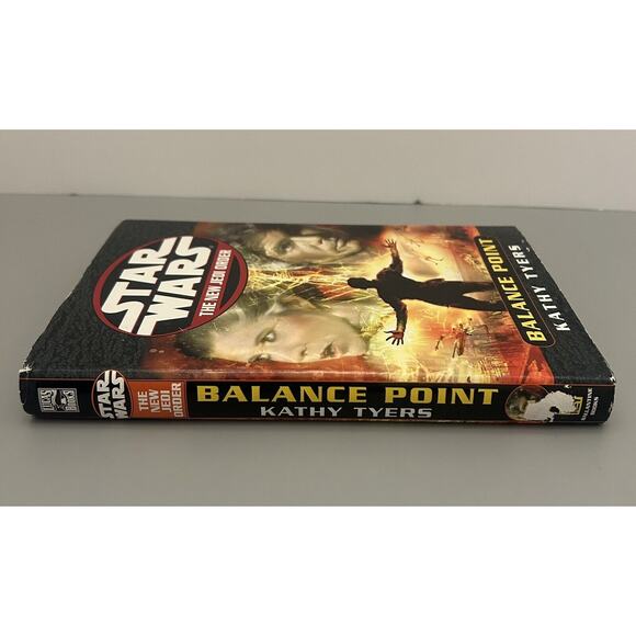 Star Wars The New Jedi Order Balance Point Kathy Tyers HC Book/Dust Jacket VTG - Picture 3 of 13